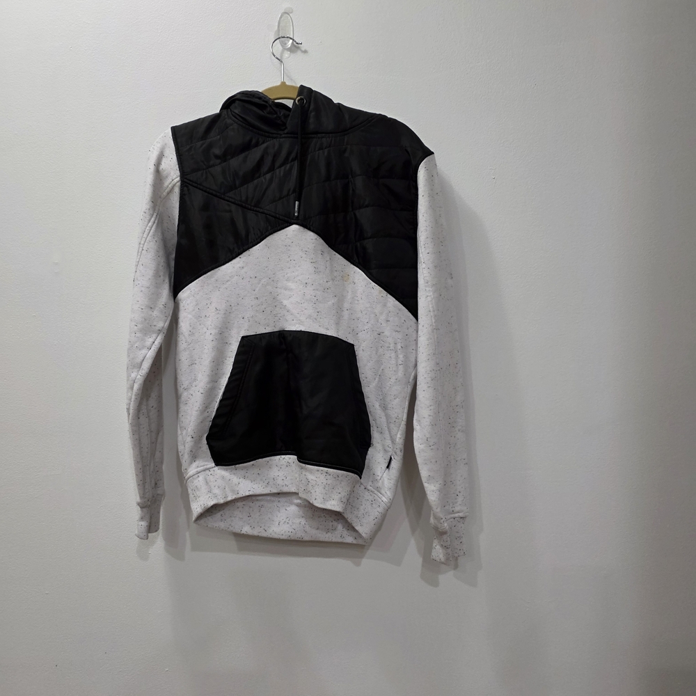 Black and White Men's Hoodie